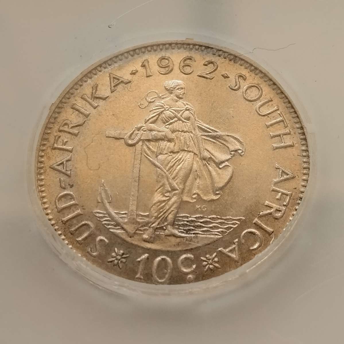 1962 10 Cent SANGS MS63 #C0047