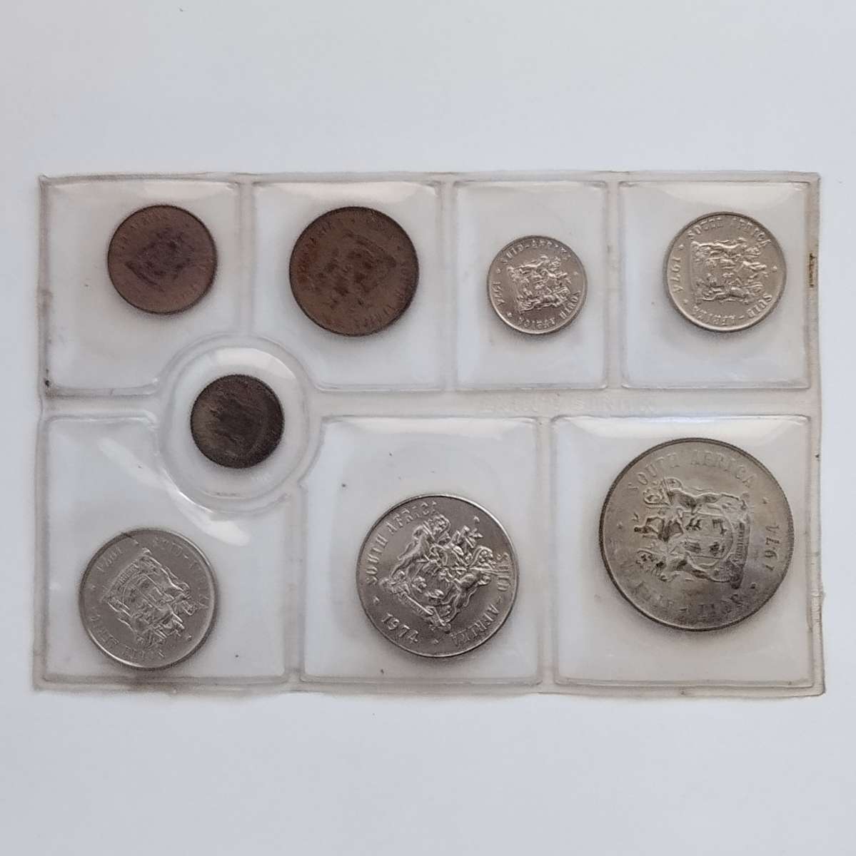 1974 UNC Mint Pack With Silver R1 #C0040