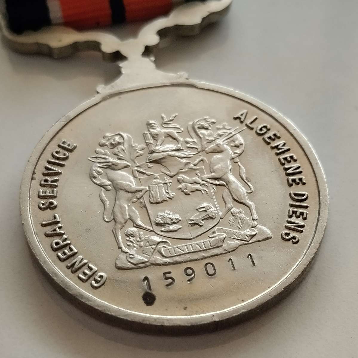 SADF General Service Medal No 159011 #M0033
