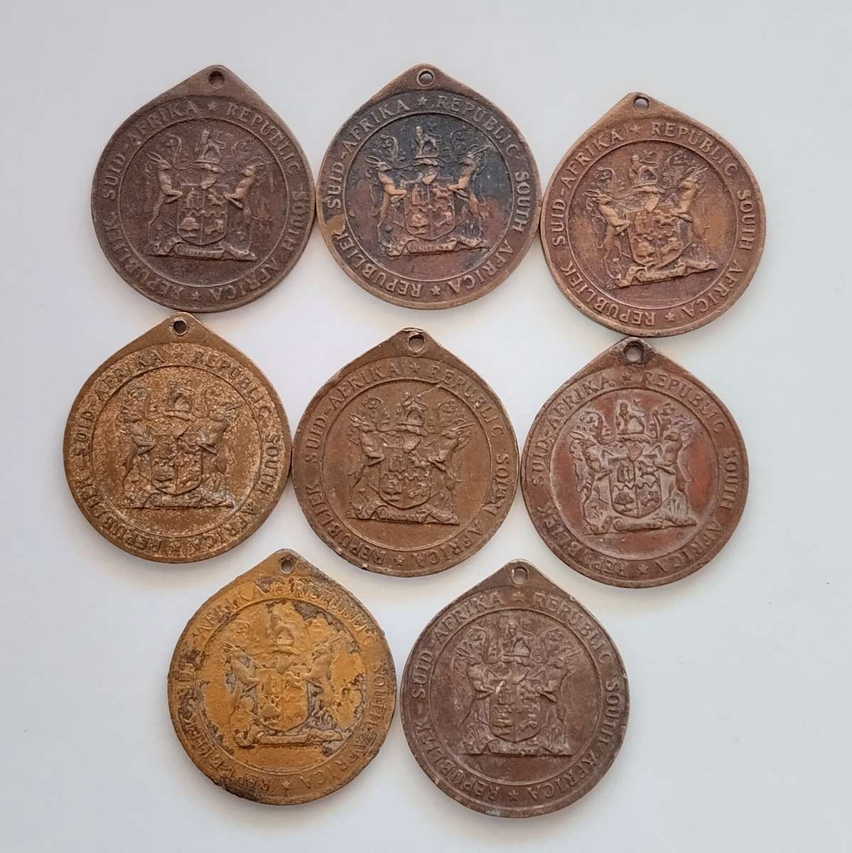 1961 Republic of South Africa Medal (Bid per medal)  #C0078