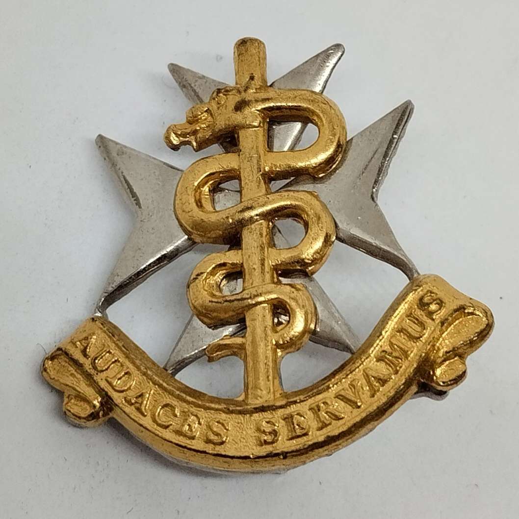 South African Medical Corps Cap Badge #M0040