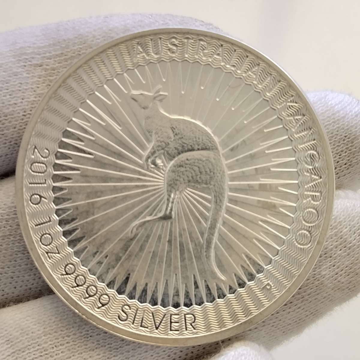 2016 1 oz Silver Australian Kangaroo #C0099