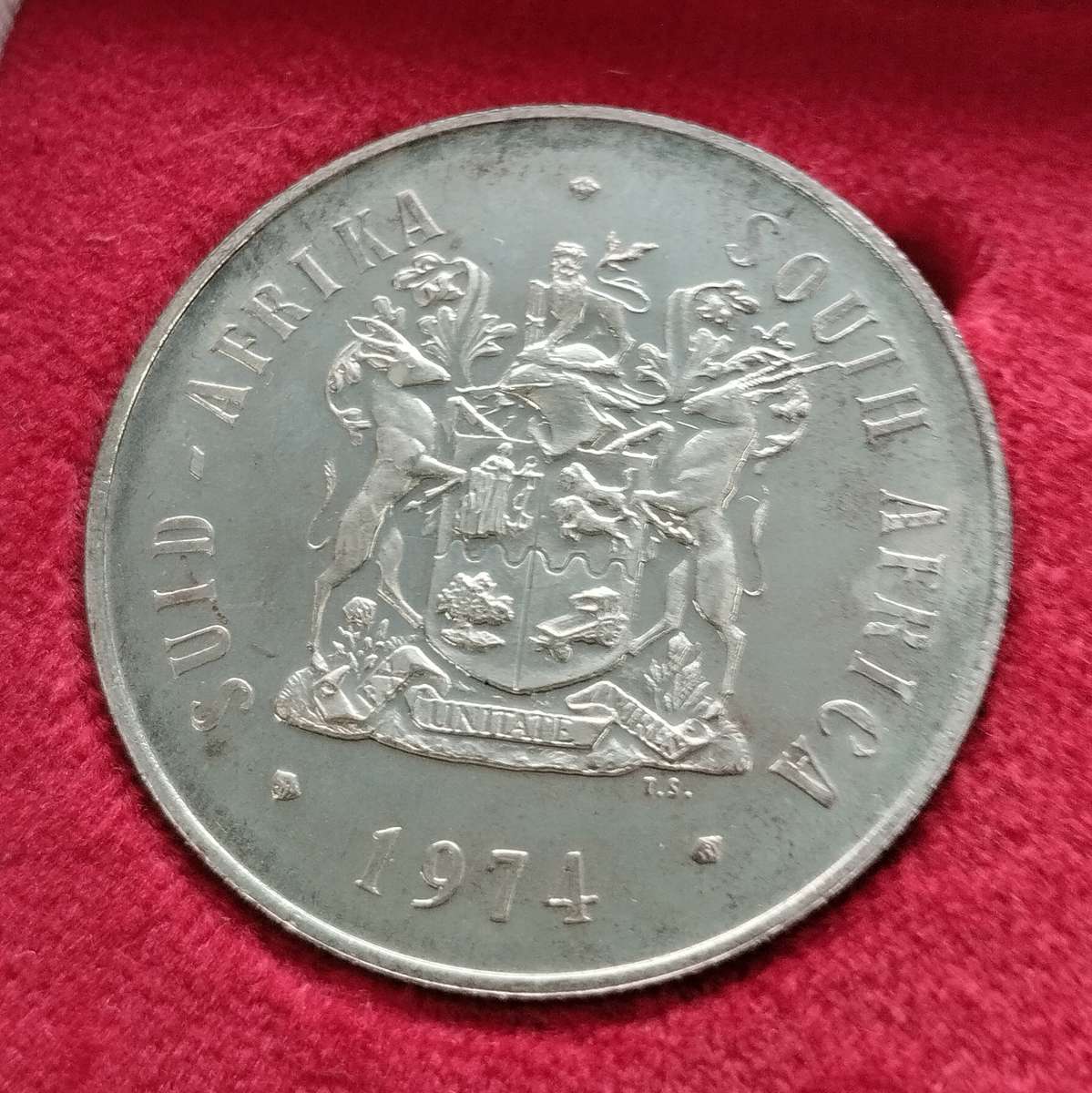 1974 Short Proof Set in Red Box #C0117