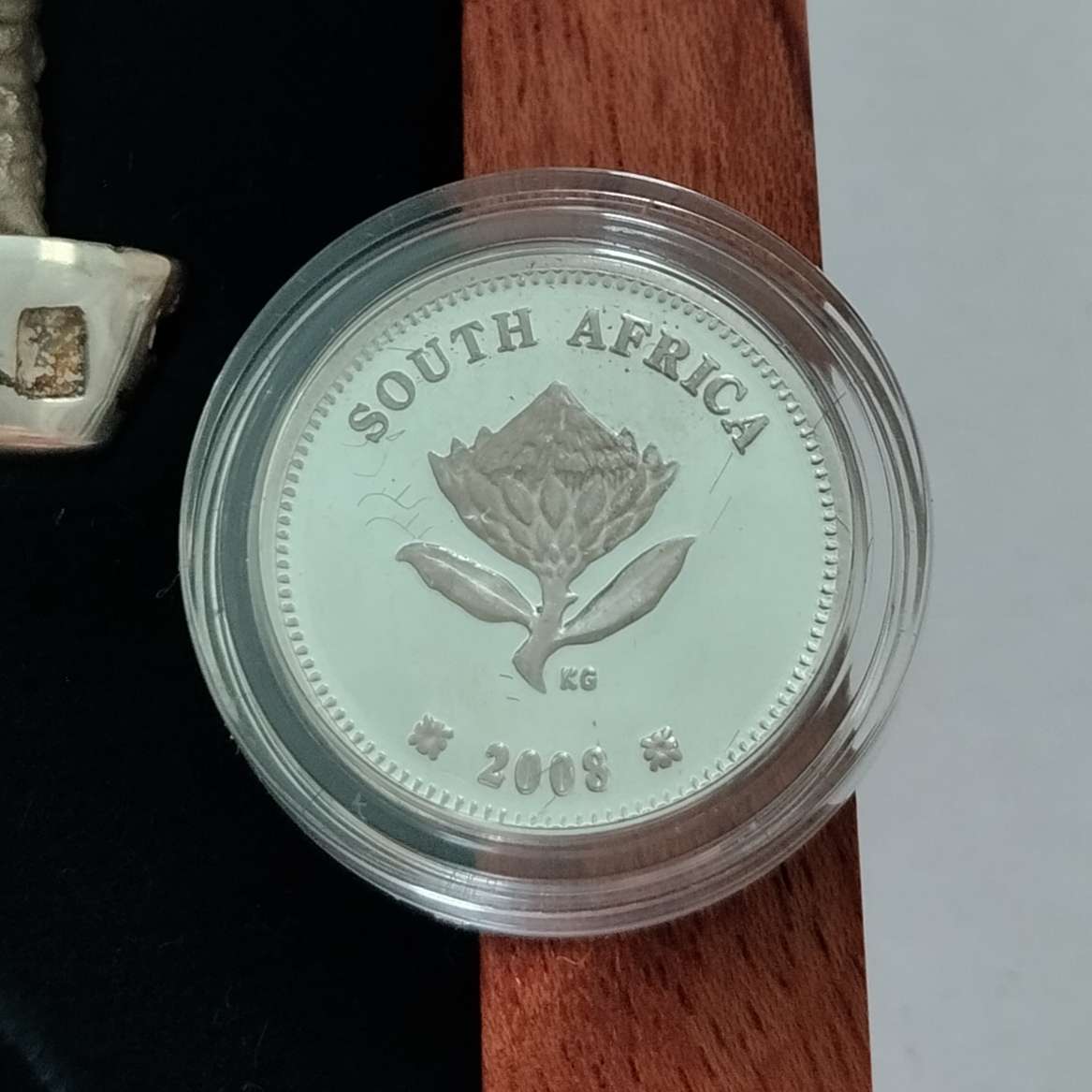 2008 Polar Year Combo Proof Two Rand and Tickey  #C0123