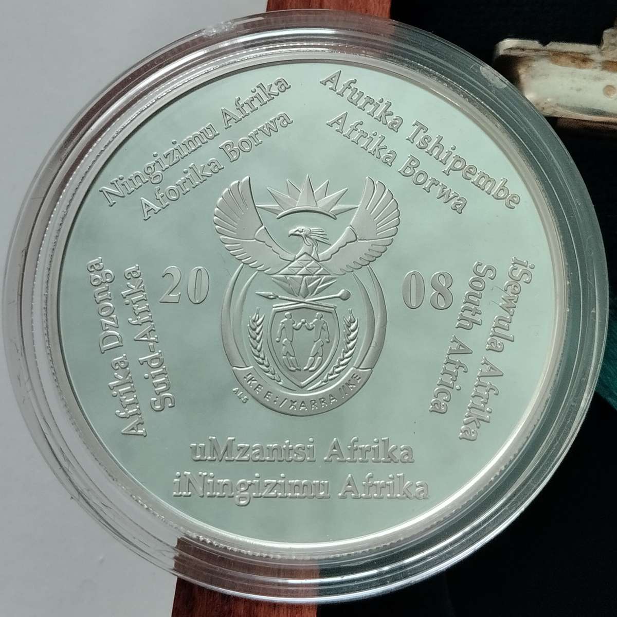 2008 Polar Year Combo Proof Two Rand and Tickey  #C0123