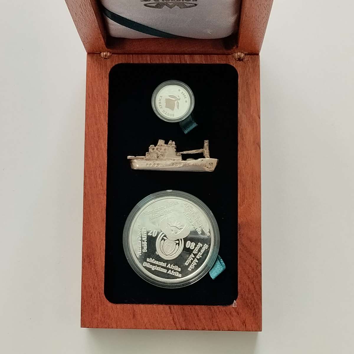 2008 Polar Year Combo Proof Two Rand and Tickey  #C0123