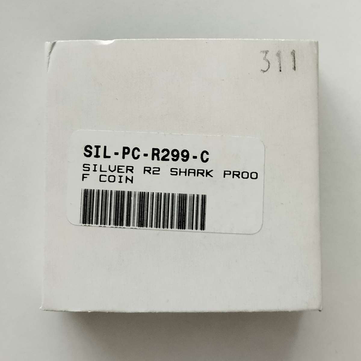 1999 Proof Marine Series R2 The Great White Shark (Sterling Silver) with box and COA #C0140