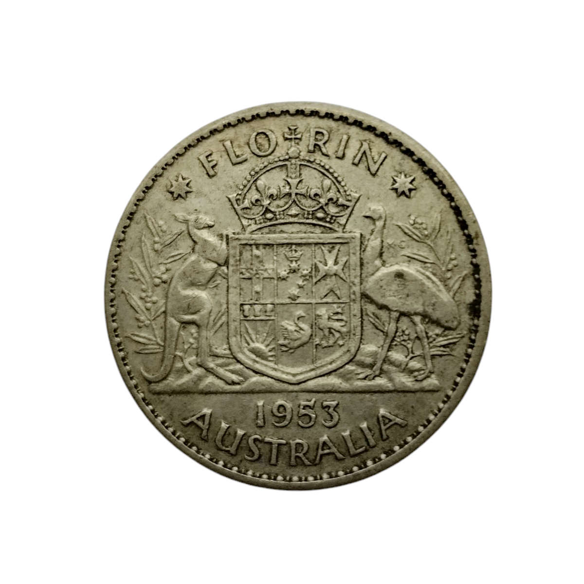 1953 Florin Australia #C0153