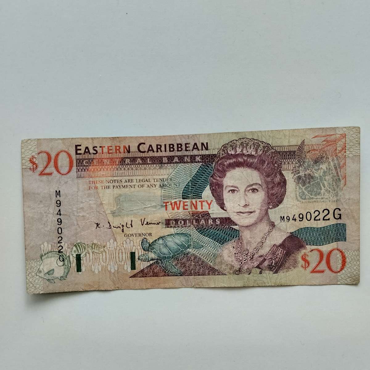 20 Dollars Eastern Caribbean #N0039