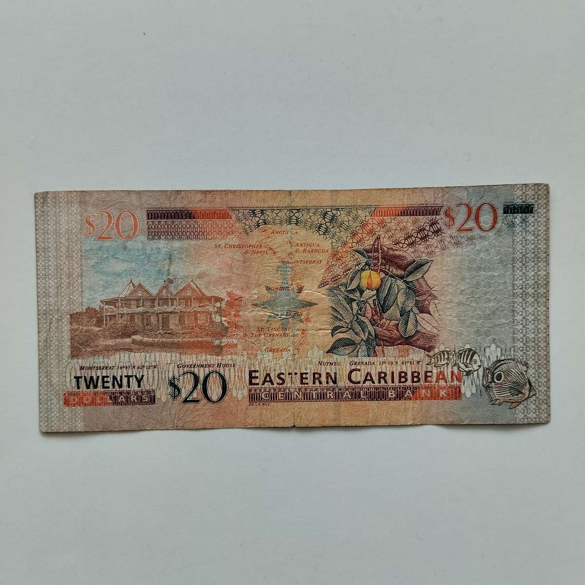 20 Dollars Eastern Caribbean #N0039