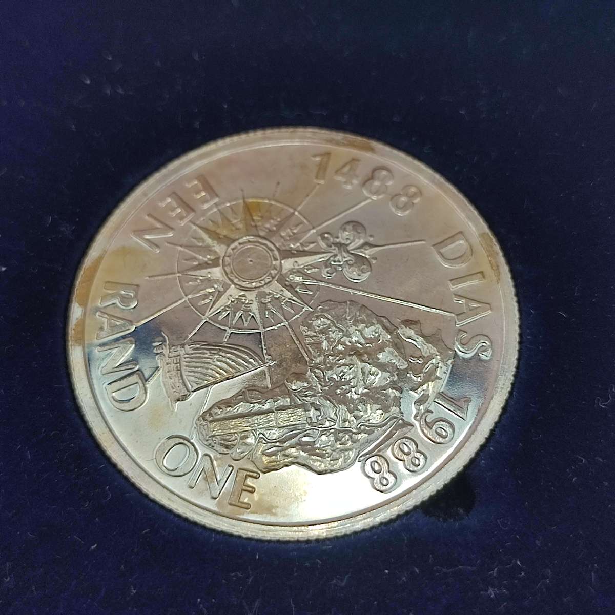 1988 3x Silver R1 Set in SA Mint Box #D0001