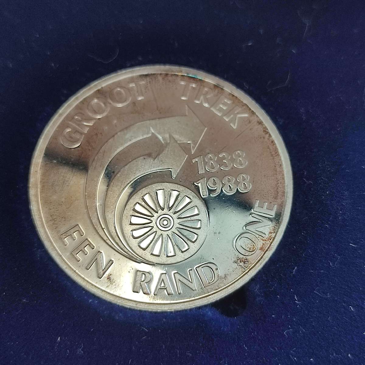 1988 3x Silver R1 Set in SA Mint Box #D0001