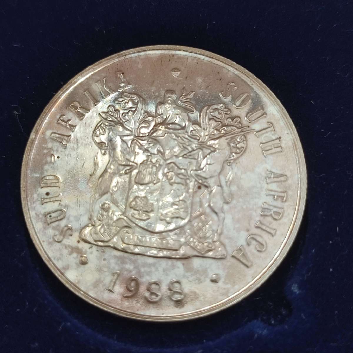 1988 3x Silver R1 Set in SA Mint Box #D0001