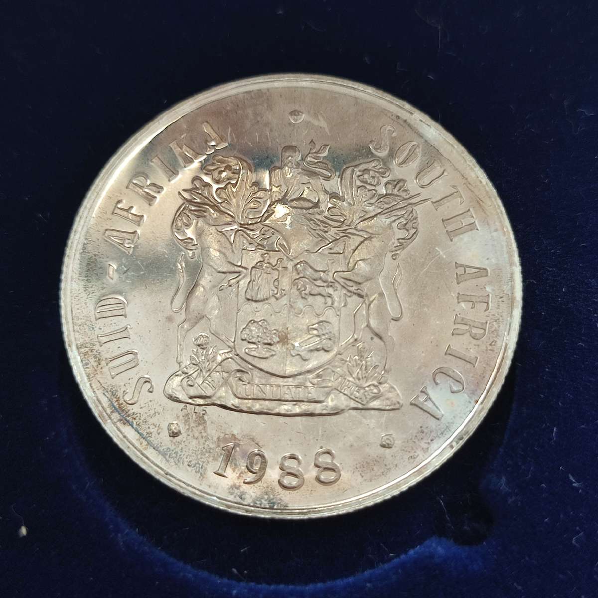 1988 3x Silver R1 Set in SA Mint Box #D0001