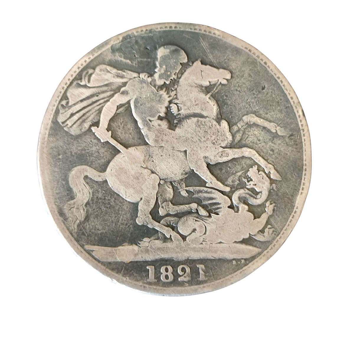 1821 Crown United Kingdom #D0003