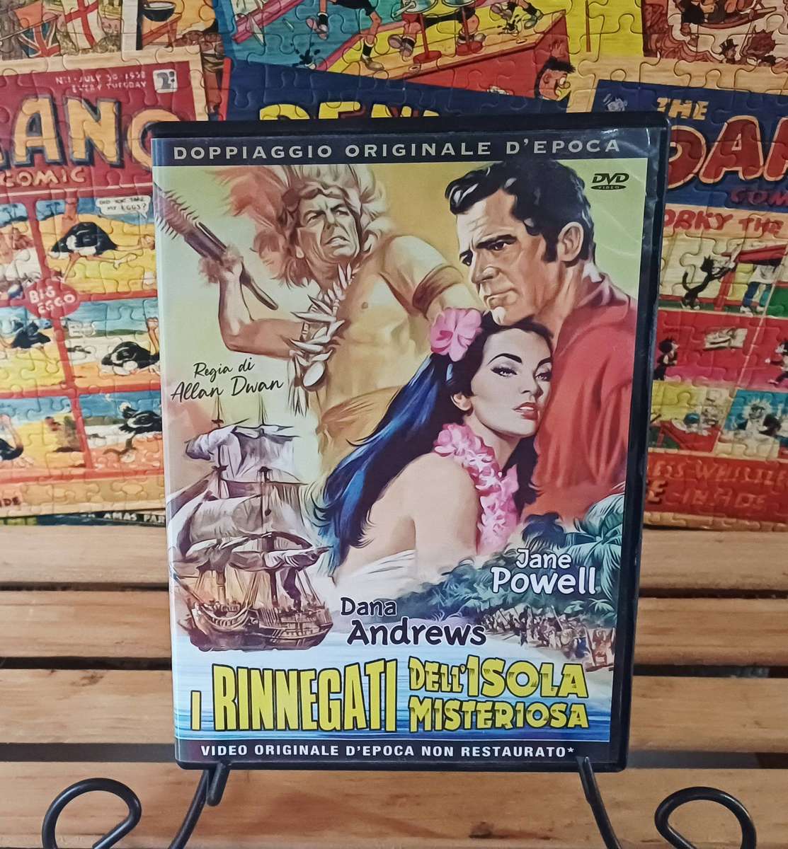 I Rinnegati Dell'Isola Misteriosa (Enchanted Island)(DVD)