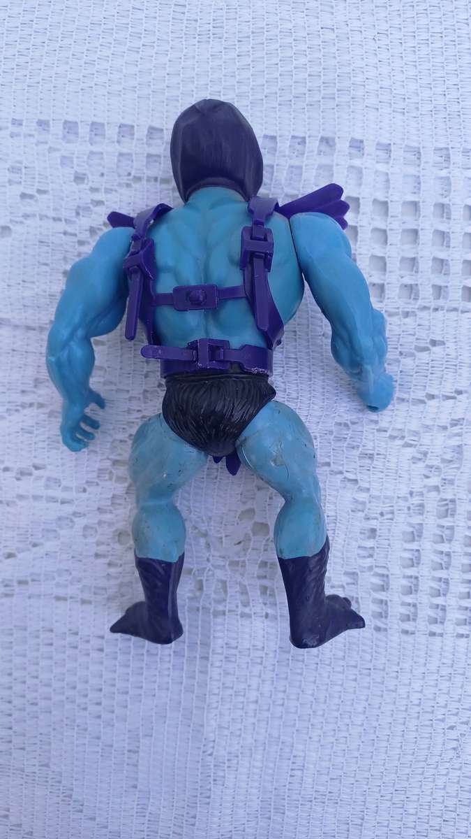 Vintage 1981 Skeletor (Complete) Masters of the Universe (MOTU) Soft-head Figure