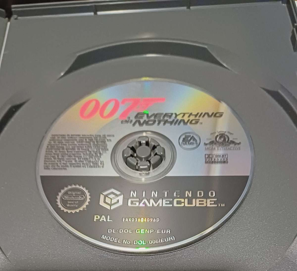 007 Everything or Nothing for Nintendo Gamecube (Disc only)