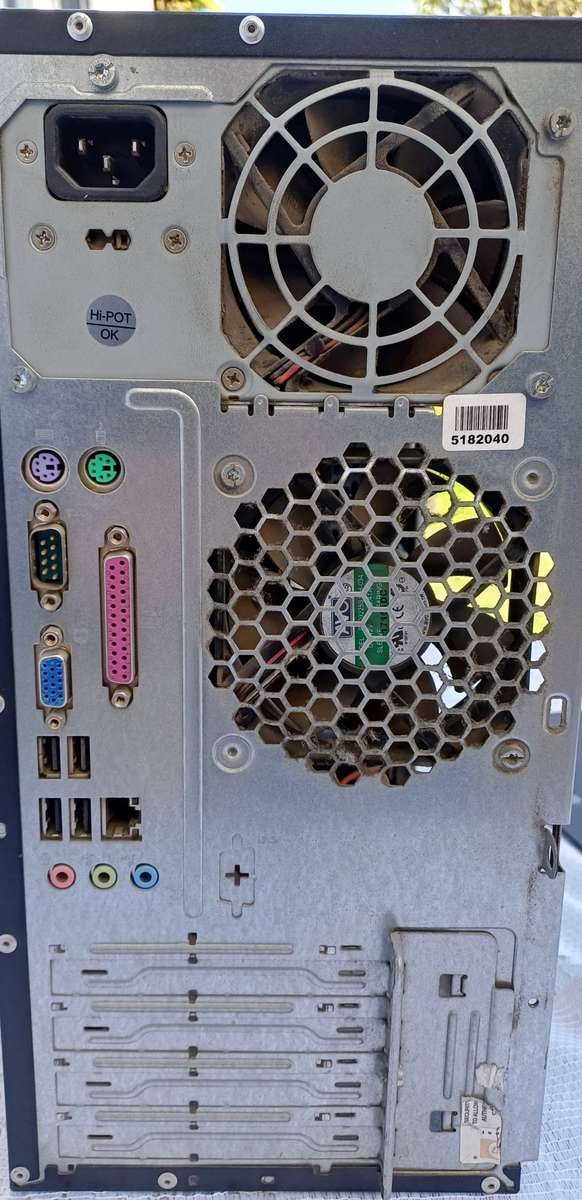 Computer & Screen up for bid [To use or for parts]