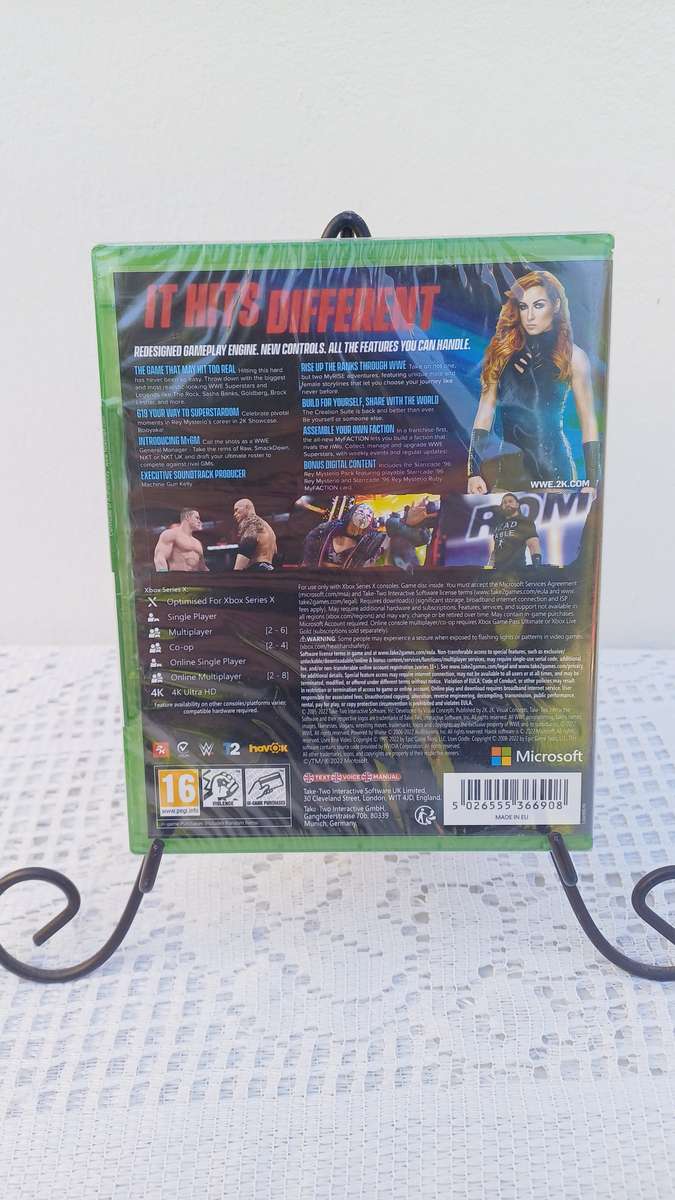 WWE 2K22 (Xbox Series/Sealed)