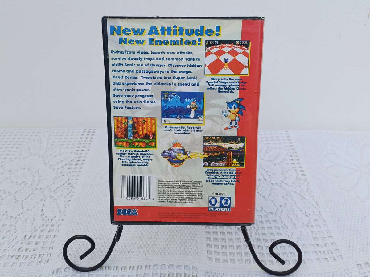 Sega Genesis: Sonic the Hedgehog 3 [Case only]