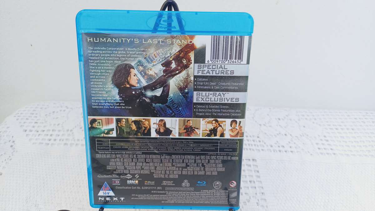 Resident Evil: Retribution (Blu ray)
