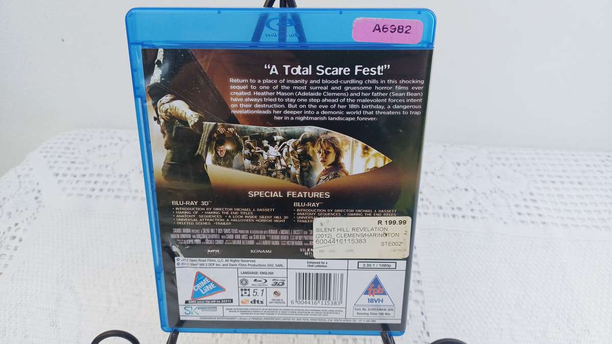 Silent Hill: Revelation (Blu ray)