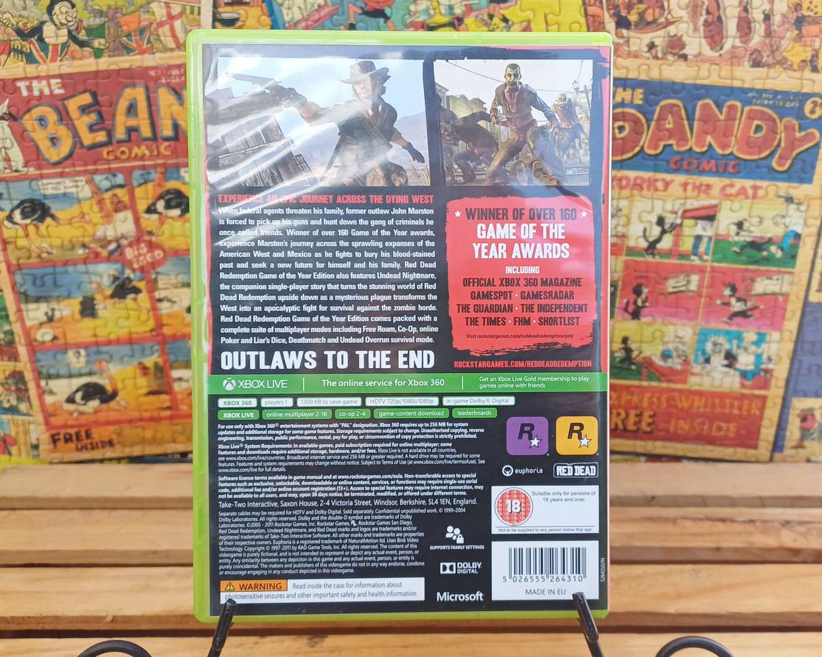 Red Dead Redemption: Game of the Year Edition - Classics (Xbox 360)