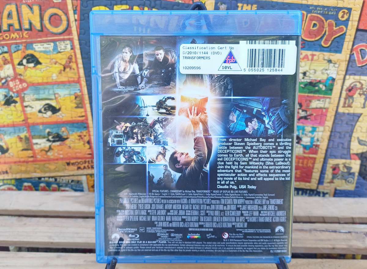 Transformers (Blu ray)