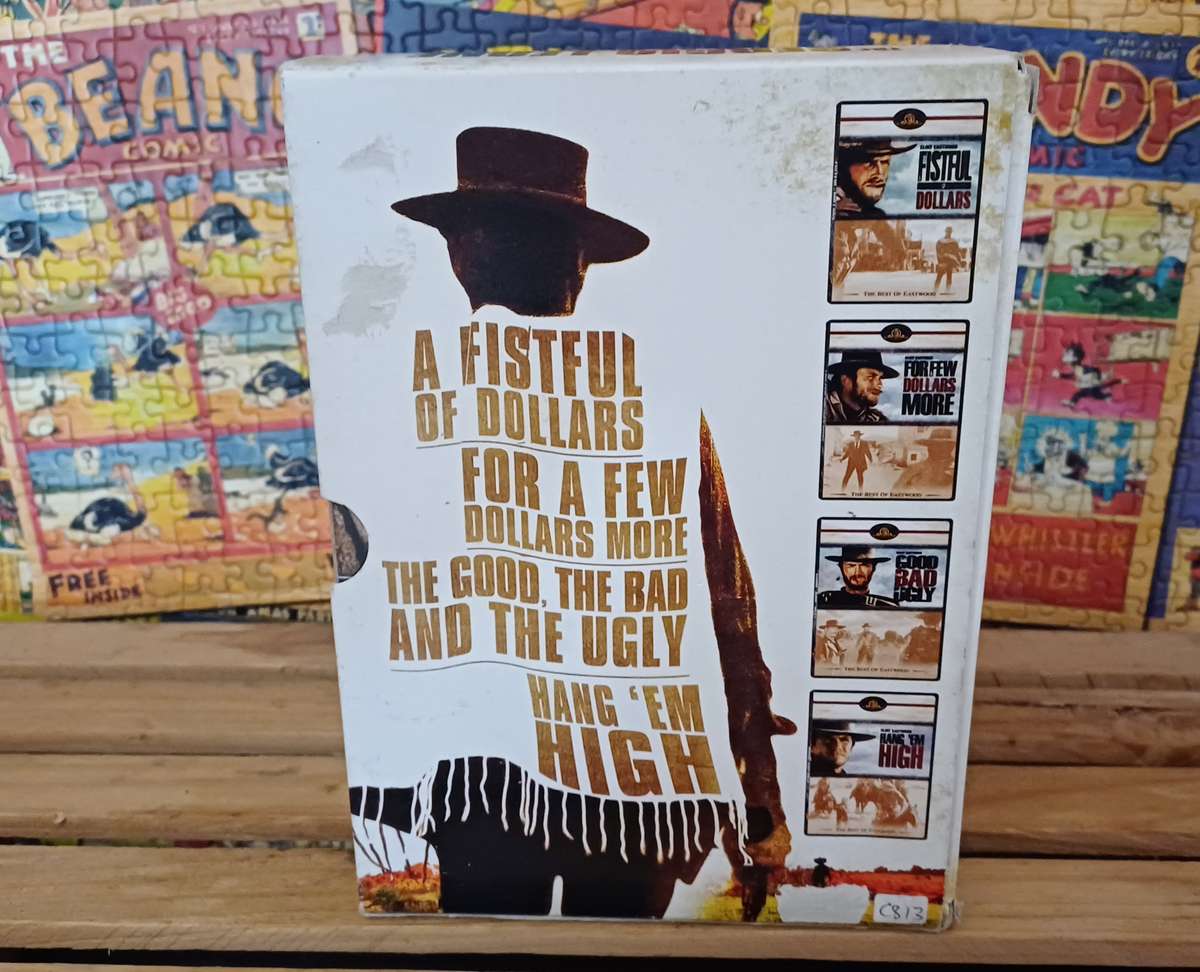 Sergio Leone Anthology - 4 Western Films - Clint Eastwood Box Set