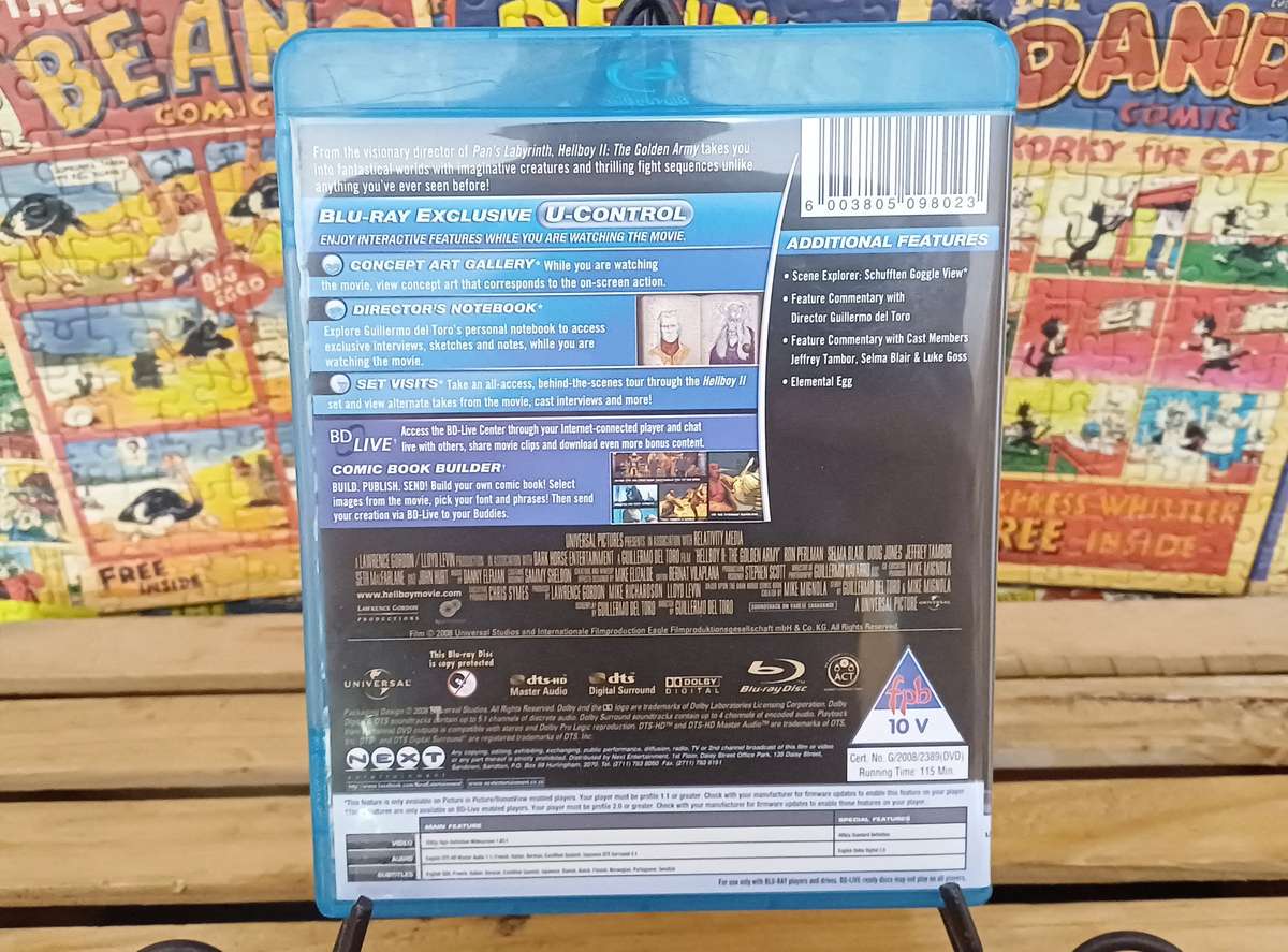 Hellboy II: The Golden Army (Blu ray)