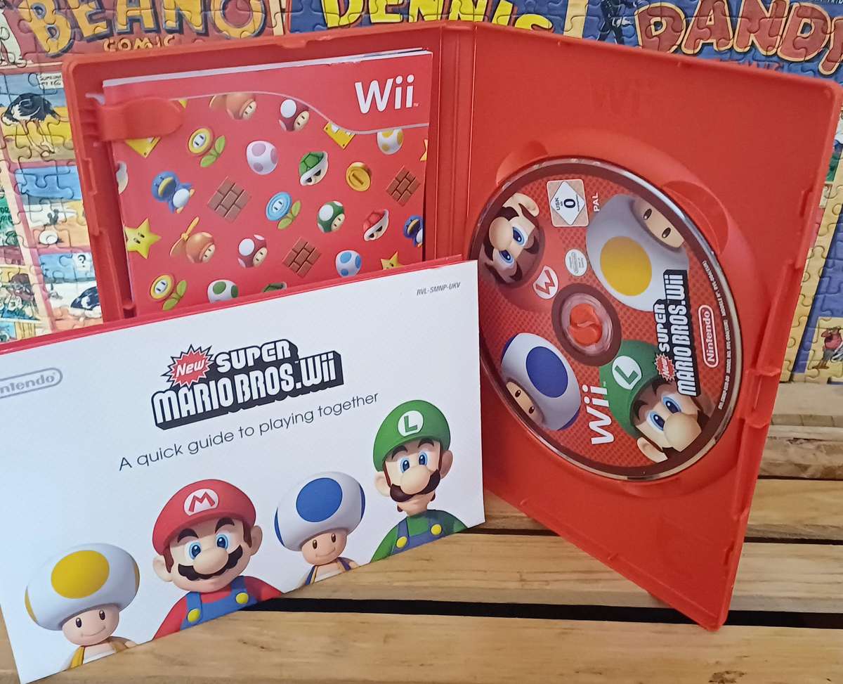 "NEW" Super Mario Bros (Wii)
