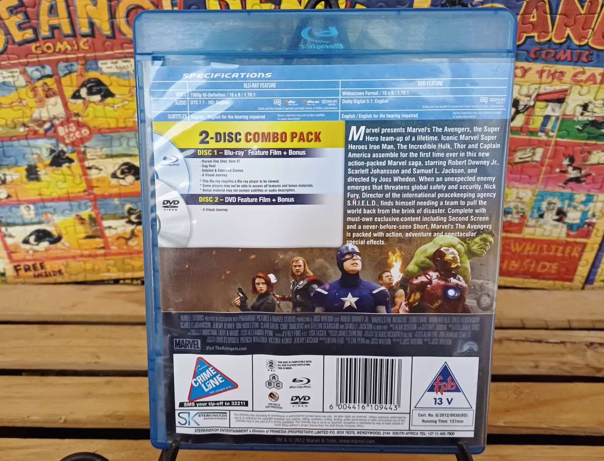 Marvels: The Avengers (Blu ray + DVD)