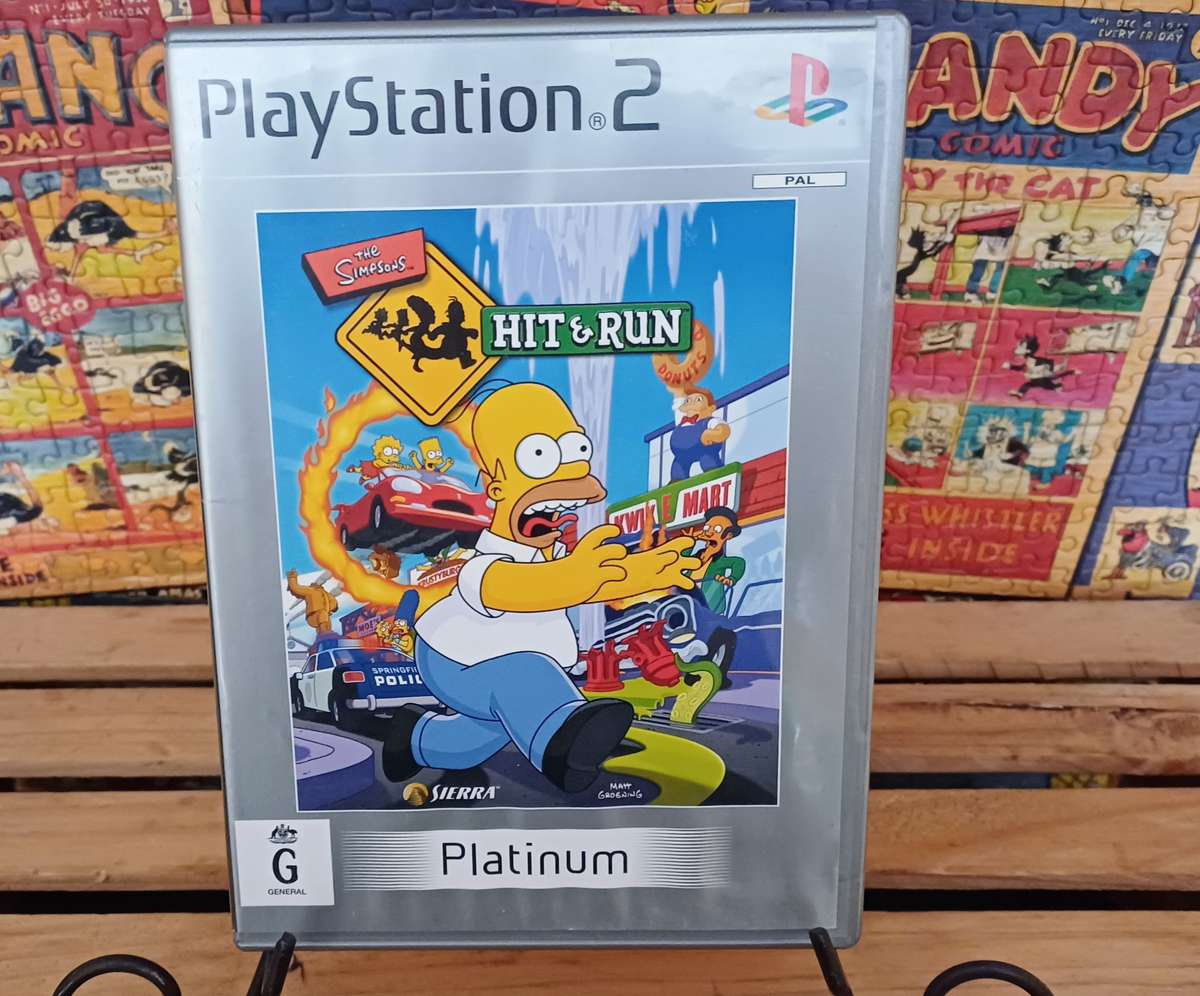 The Simpsons Hit & Run - Platinum (Ps2)