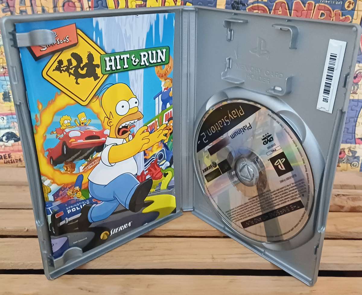 The Simpsons Hit & Run - Platinum (Ps2)
