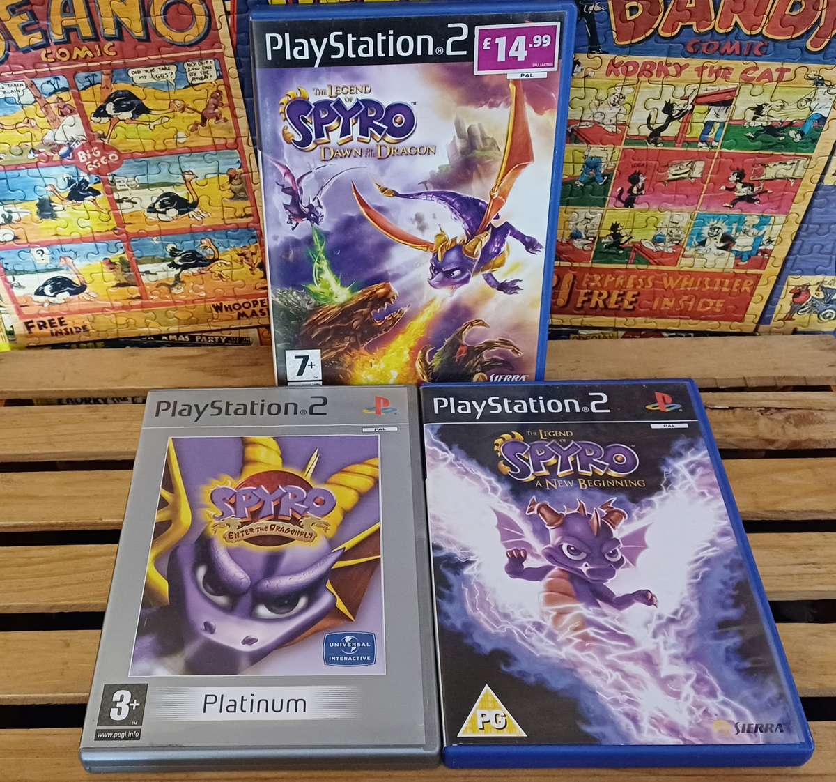 The Legend of Spyro Games Bundle (Ps2)
