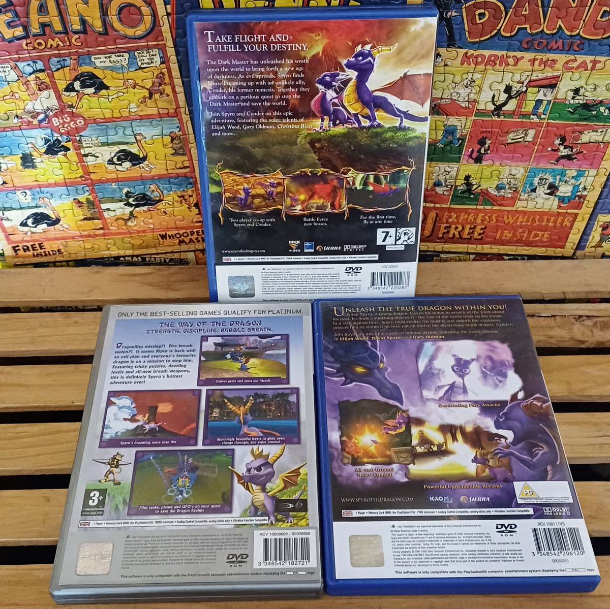 The Legend of Spyro Games Bundle (Ps2)