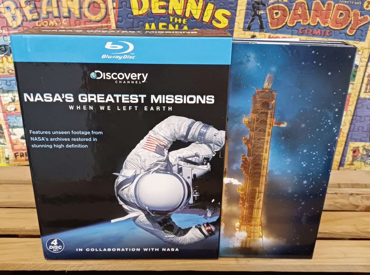 Nasa's Greatest Missions: When we Left Earth (Blu ray)