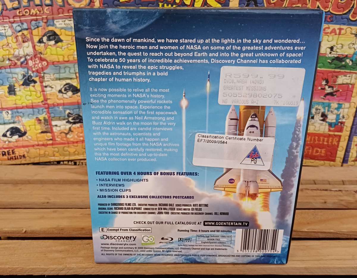 Nasa's Greatest Missions: When we Left Earth (Blu ray)