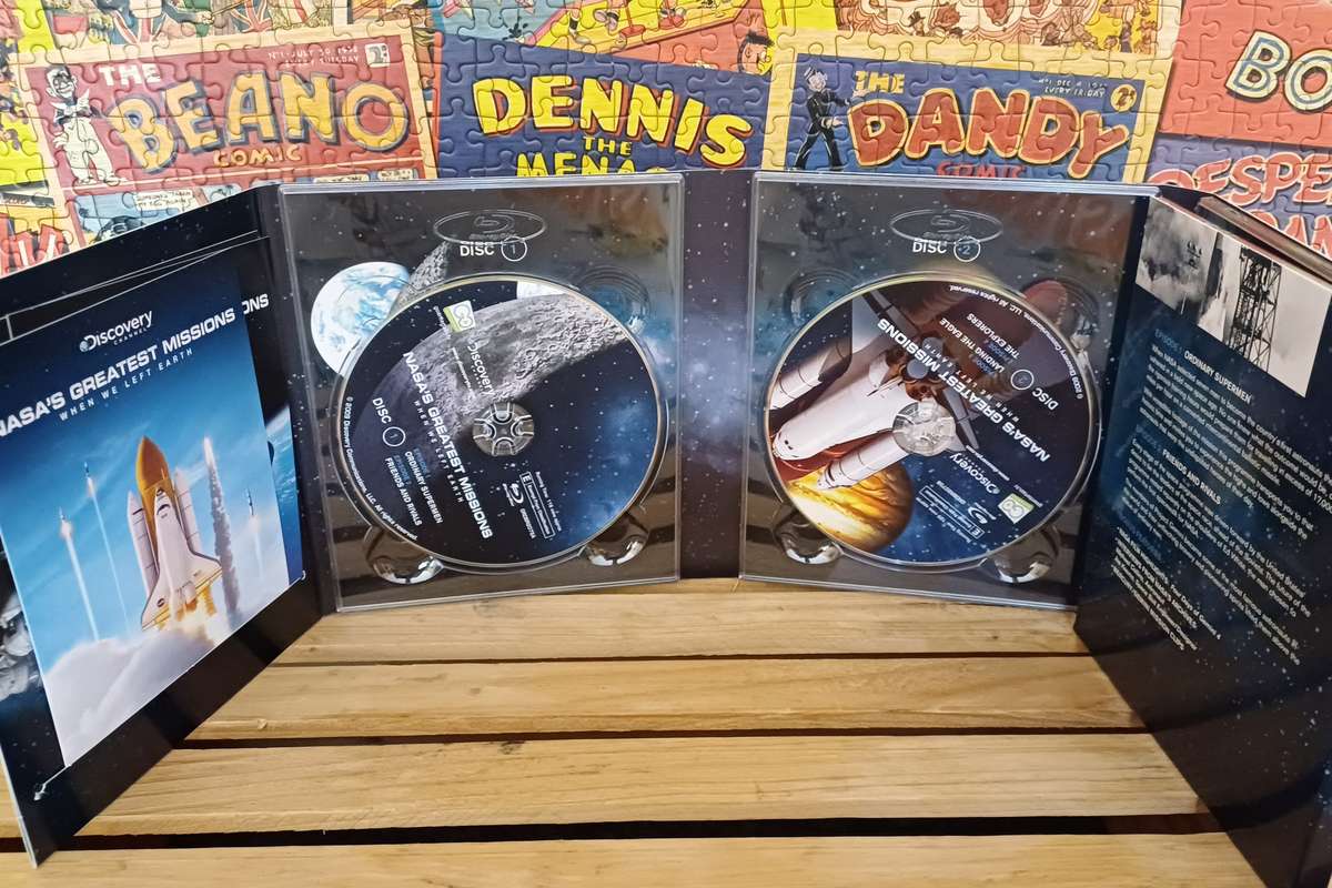 Nasa's Greatest Missions: When we Left Earth (Blu ray)