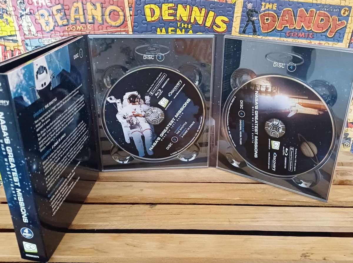 Nasa's Greatest Missions: When we Left Earth (Blu ray)