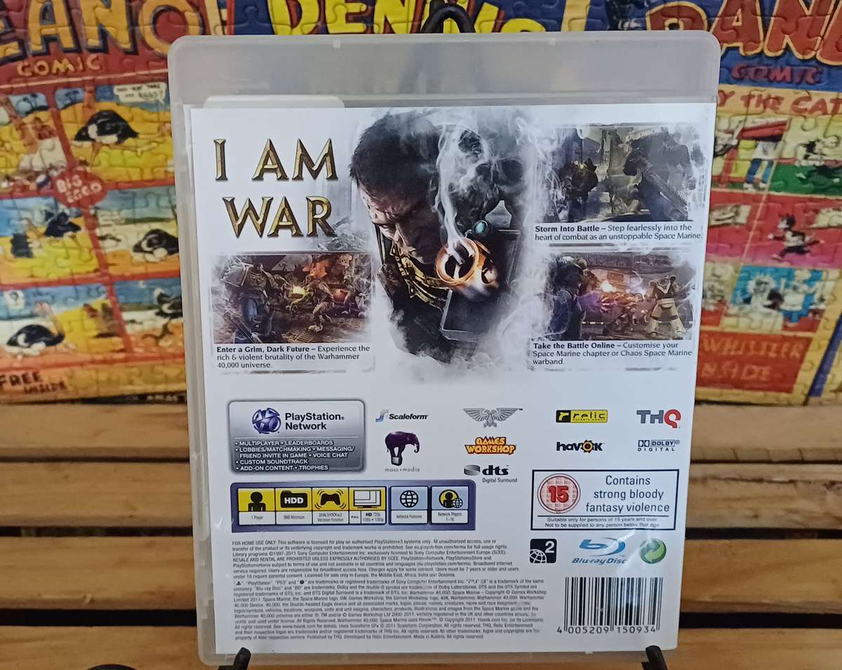 Warhammer 40000 Space Marine (Ps3)