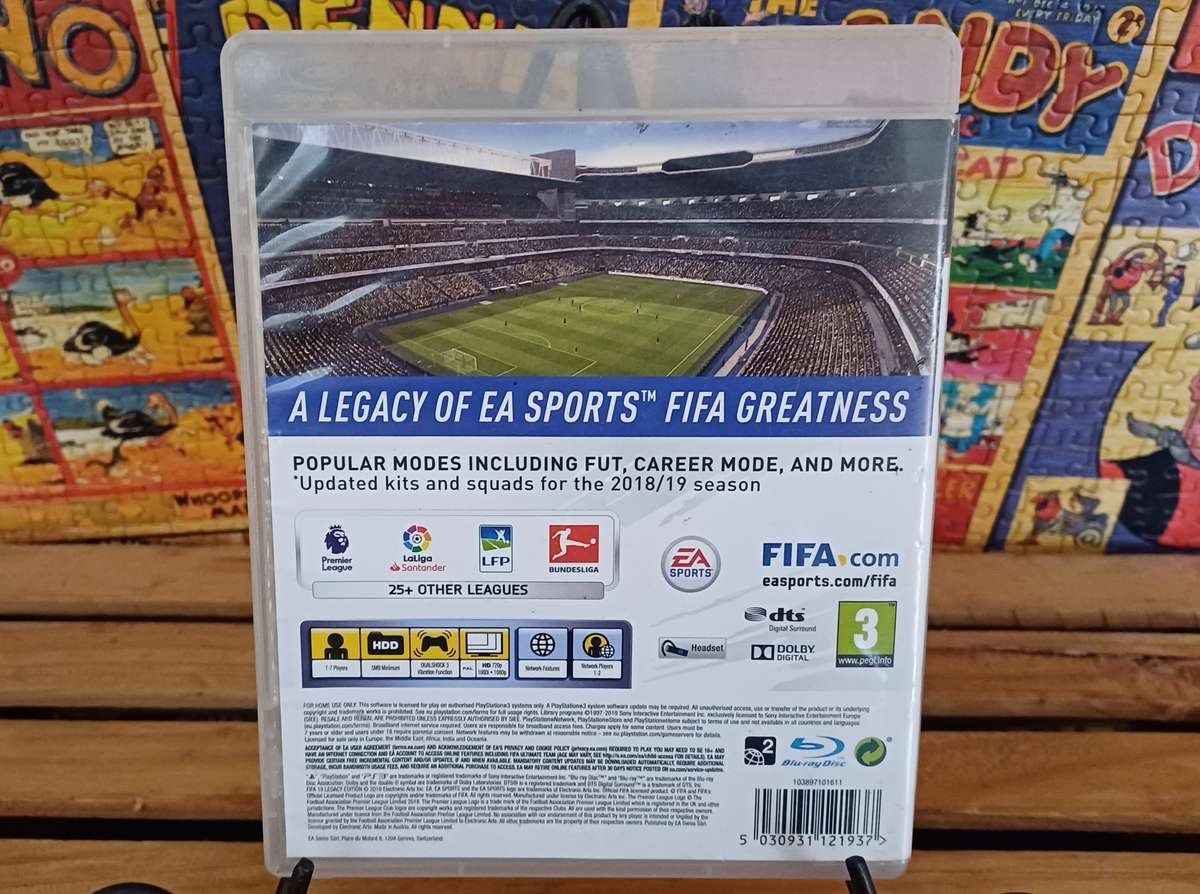 Fifa 19 - Legacy Edition (Ps3)