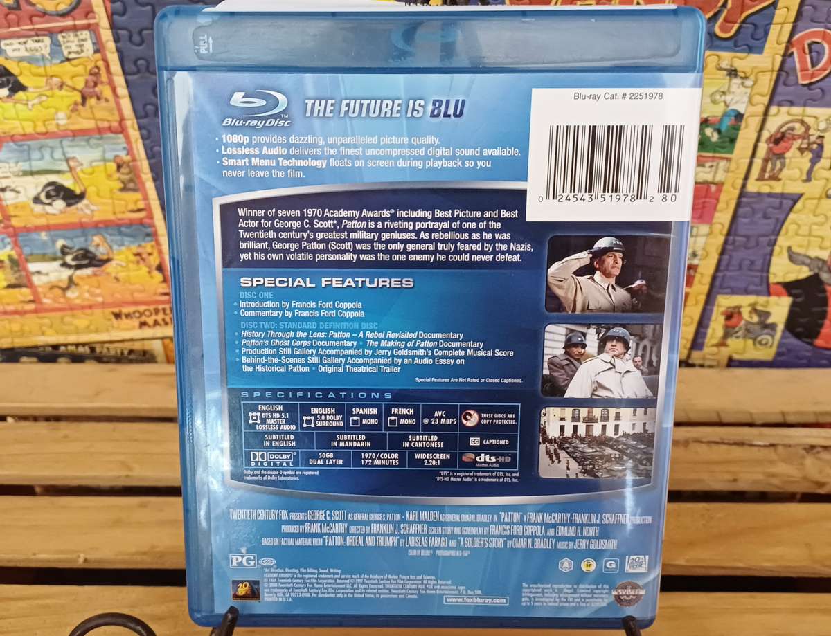 Patton (Blu ray + DVD)
