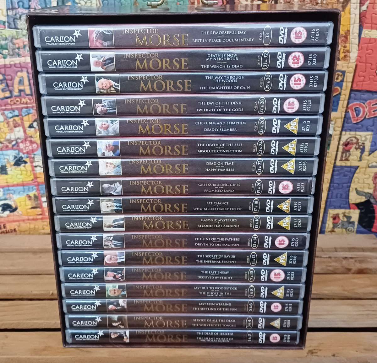 Inspector Morse Collector's Edition - The Complete Case Files 33 episodes