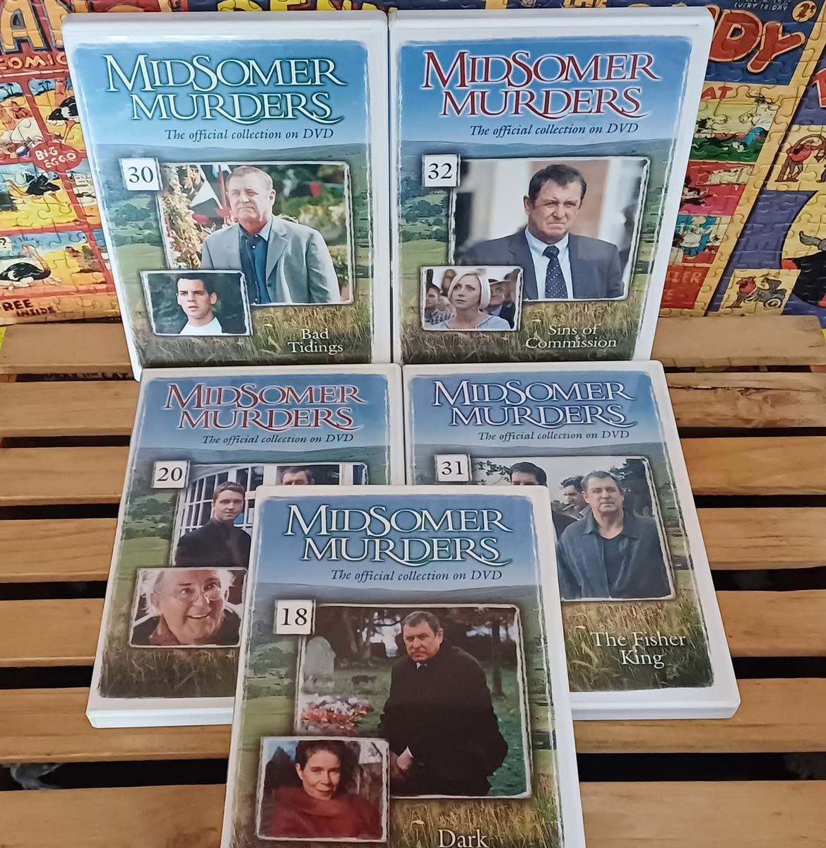 Midsomers Murder - The Official Collection on DVD Bundle (x20)