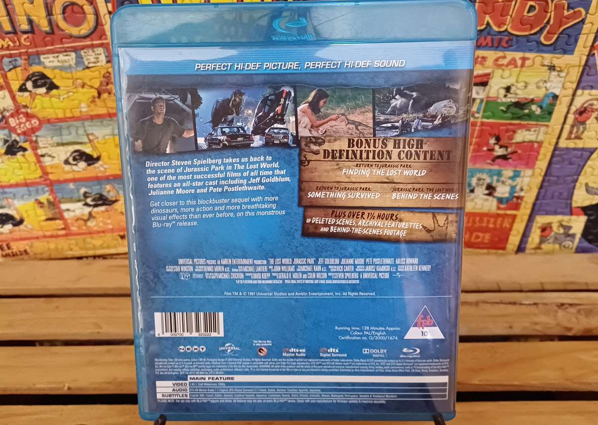 Jurassic Park - The Lost World (Blu ray)