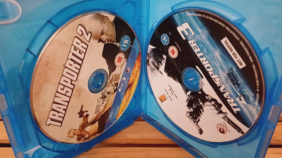 Transporter Trilogy (Blu ray)