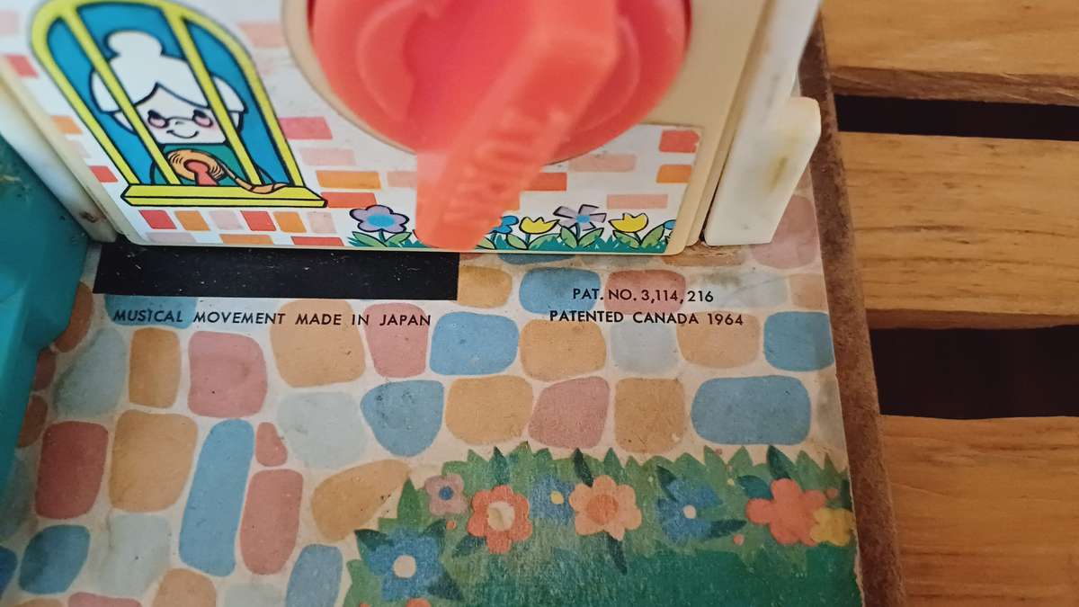 Vintage Fisher Price Merry Go Round - 1972