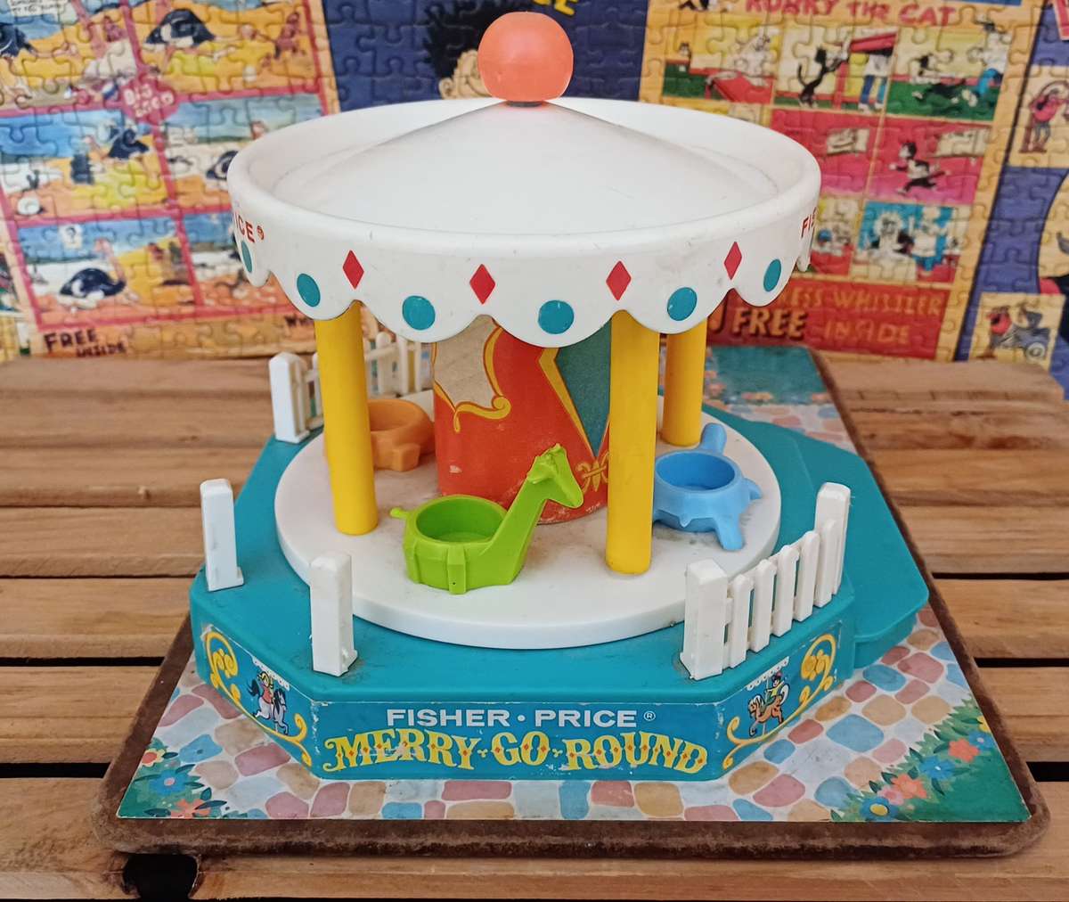 Vintage Fisher Price Merry Go Round - 1972